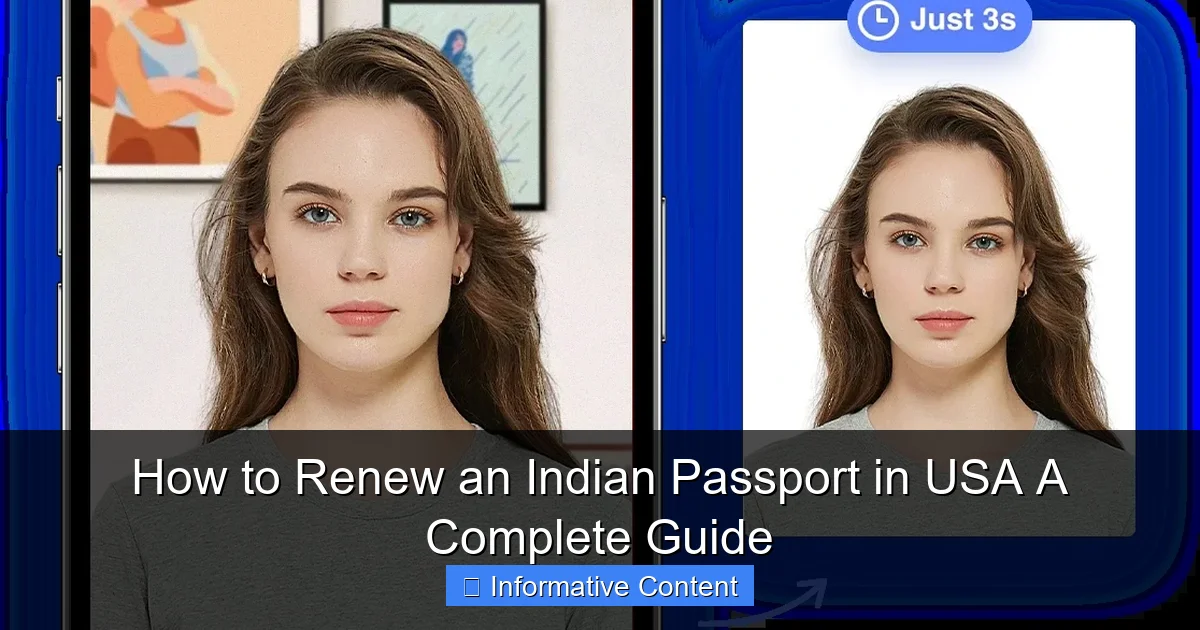 How to Renew an Indian Passport in USA A Complete Guide